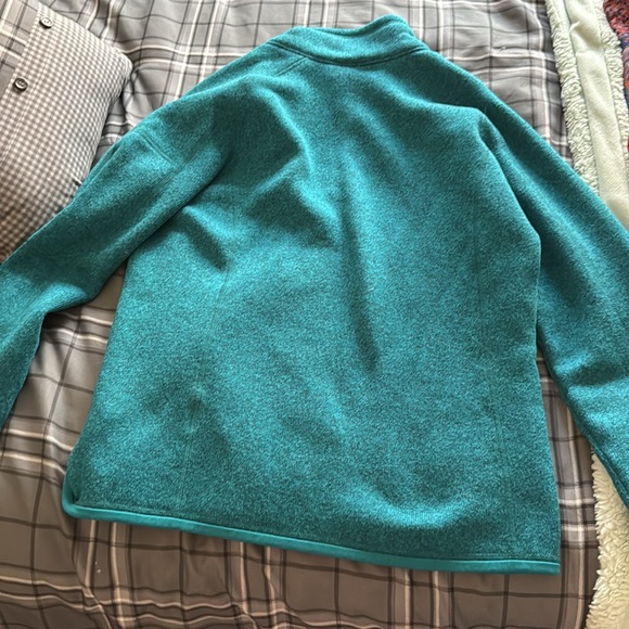Patagonia Women’s 1/4 zip Better Sweater, blue, Size Large - Picture 2 of 5